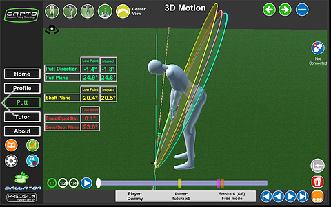Putter Fitting Session