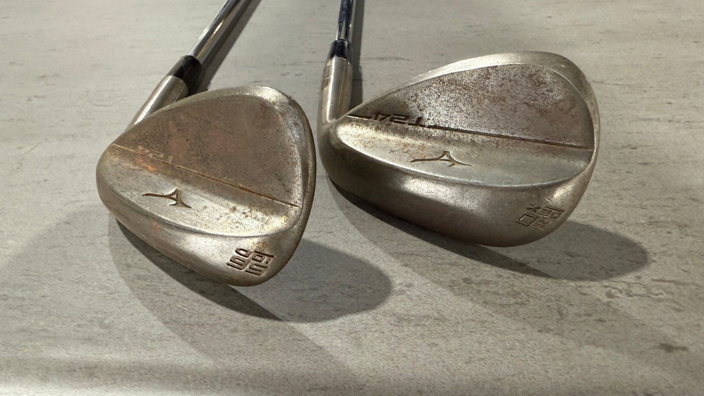 Mizuno T24 Raw 56/10D 60/06X Wedges KBS Hi Rev 125s