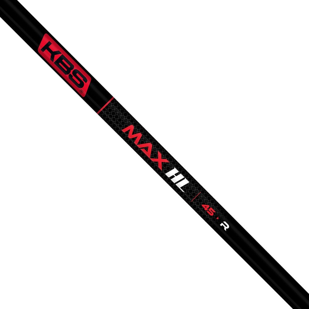 KBS MAX Graphite Iron Shafts Set .370 Parallel Tip L/A/R/R+/S Flex KBS MAX Graphite Iron Shafts Set .370 Parallel Tip L/A/R/R+/S Flex