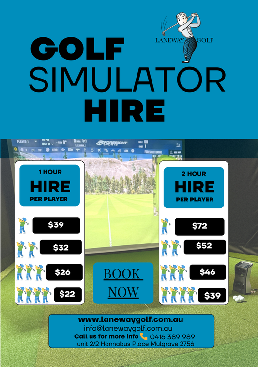 Laneway Golf Simulator Hire