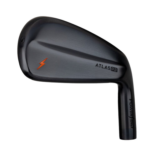 POWERBILT ATLAS PD BLACK GUNMETAL FINISH IRONS