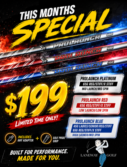 Grafalloy Pro Launch Promo $199