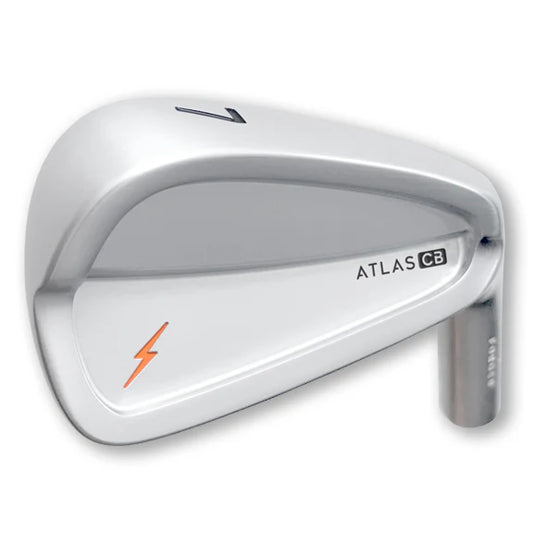 PowerBilt Atlas CB Satin Chrome Irons Custom LH