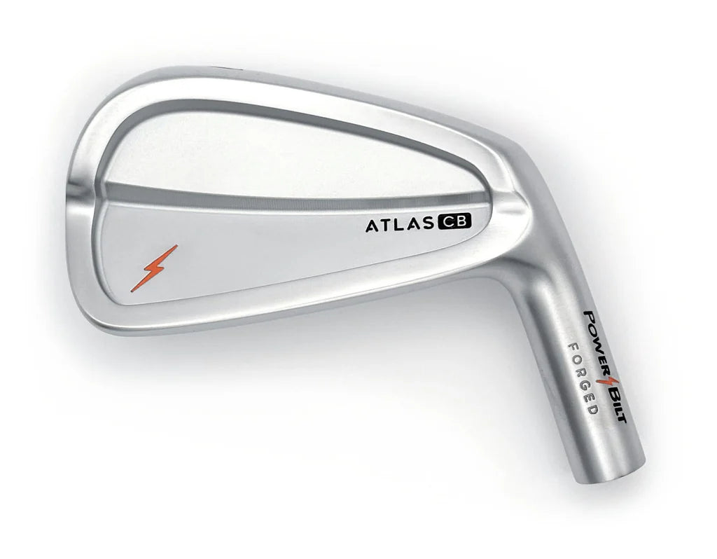 PowerBilt Atlas CB Satin Chrome Irons Custom RH