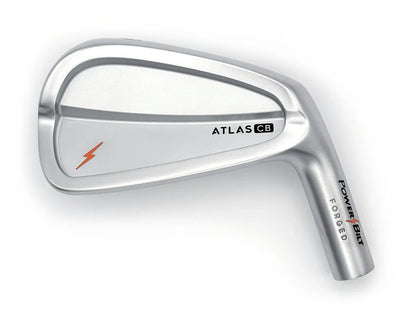 PowerBilt Atlas CB Satin Chrome Irons Custom RH