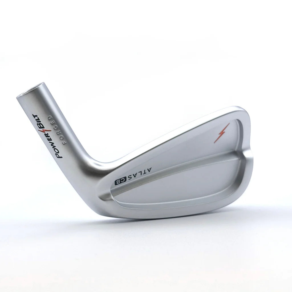 PowerBilt Atlas CB Satin Chrome Irons Custom RH