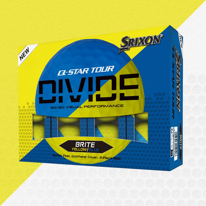 Srixon Q-STAR TOUR DIVIDE Golf Balls
