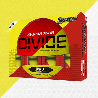 Srixon Q-STAR TOUR DIVIDE Golf Balls